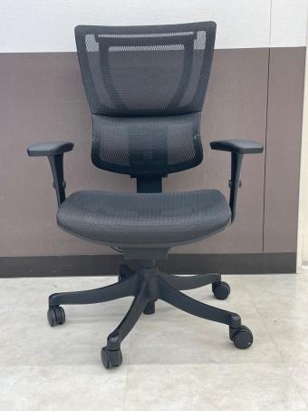 Ergohuman (エルゴヒューマン) オフィスチェア アームレスト付き @ ブラック