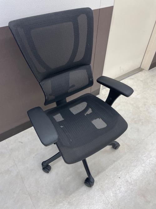 Ergohuman (エルゴヒューマン) オフィスチェア アームレスト付き @ ブラック