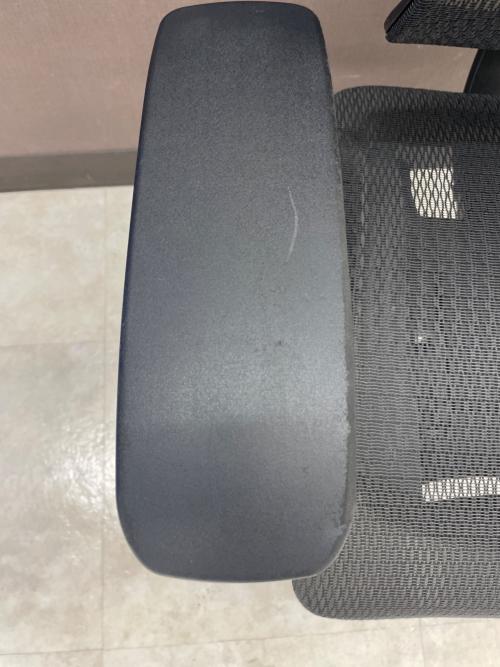 Ergohuman (エルゴヒューマン) オフィスチェア アームレスト付き @ ブラック