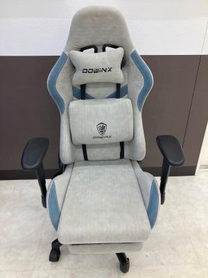 Dowinx (ドウィンクス) ゲーミングチェア グレー×スカイブルー