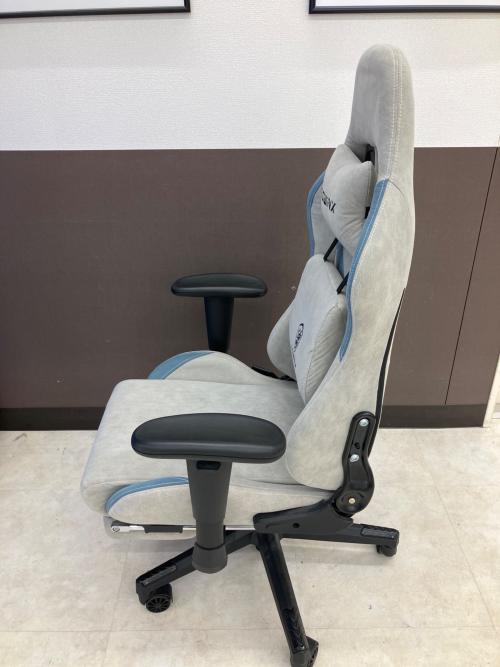 Dowinx (ドウィンクス) ゲーミングチェア グレー×スカイブルー