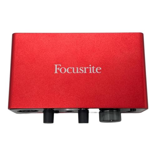 Focusrite (フォーカスライト) オーディオインターフェイス SCARLETT SOLO 8i6