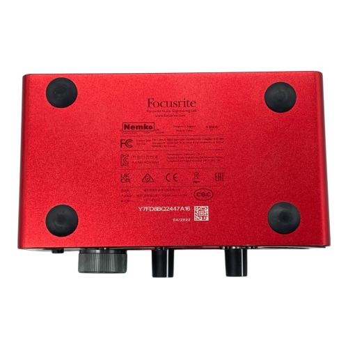 Focusrite (フォーカスライト) オーディオインターフェイス SCARLETT SOLO 8i6