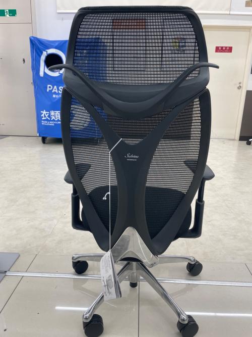 オカムラ ワークチェアー ヘッドレストオプション ブラック Sabrina Standard