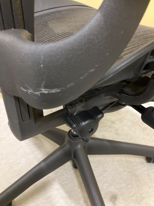 Herman Miller (ハーマンミラー) アーロンチェア 167888 REV H Bサイズ グレー