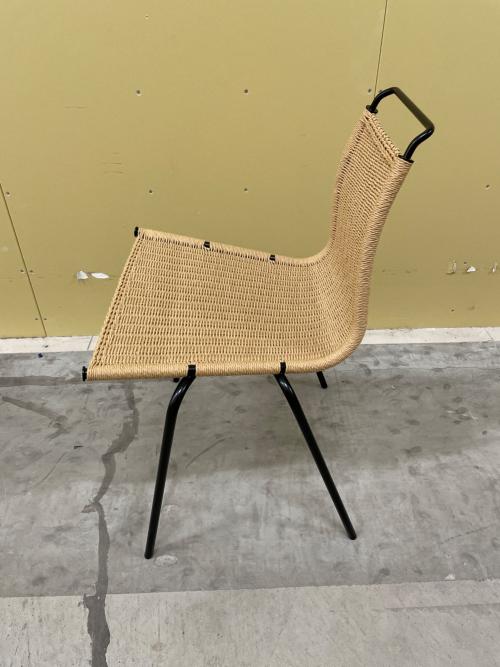 Carl Hansen&Son (カールハンセンアンドサン) PK1 チェア 1280211 @ ベージュ×ブラック