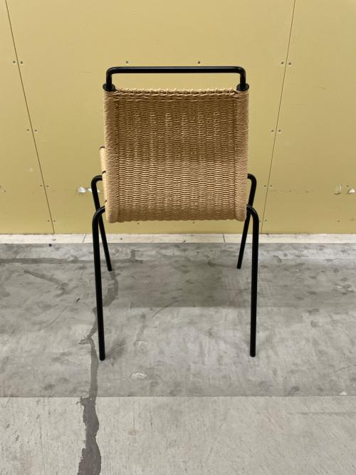 Carl Hansen&Son (カールハンセンアンドサン) PK1 チェア 1280211 @ ベージュ×ブラック