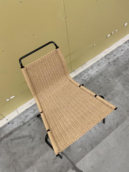 Carl Hansen&Son (カールハンセンアンドサン) PK1 チェア 1280211 @ ベージュ×ブラック