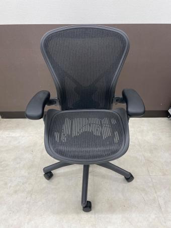 Herman Miller (ハーマンミラー) アーロンチェア AE113AWB-0001 ブラック