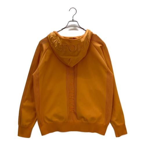 MARK&LONA (マークアンドロナ) ジャージトップ MLM-5A-AB04 Ever Mesh Knit Zip Hoodie  2025SSモデル メンズ SIZE 52 オレンジ