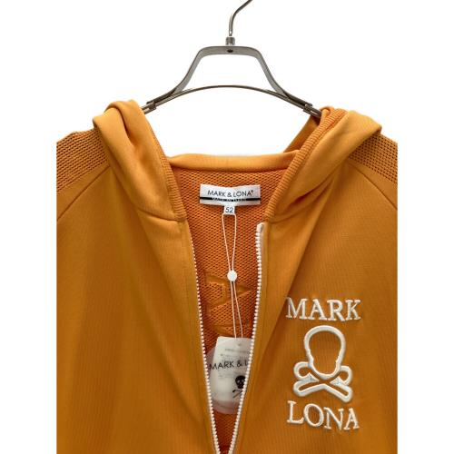 MARK&LONA (マークアンドロナ) ジャージトップ MLM-5A-AB04 Ever Mesh Knit Zip Hoodie  2025SSモデル メンズ SIZE 52 オレンジ