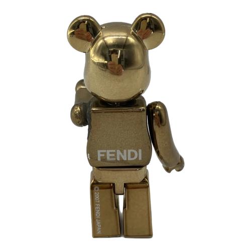 BE@RBRICK (ベアブリック) 人形 破損修復跡有 2007年 ゴールド