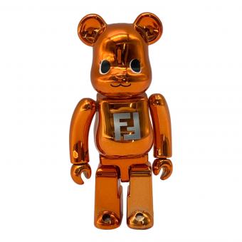 BE@R BRICK (ベアブリック) 人形 小傷有 2007年 オレンジ