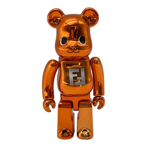 BE@R BRICK (ベアブリック) 人形 小傷有 2007年 オレンジ