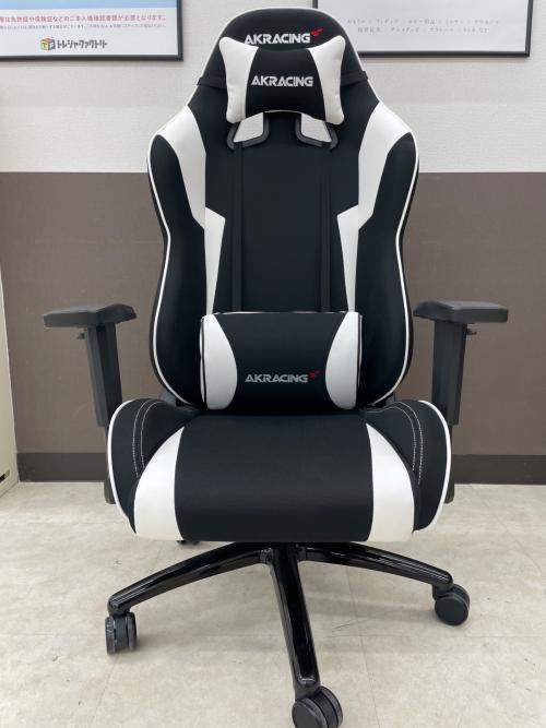 AK Racing (エーケーレーシング) ゲーミングチェア ブラック×ホワイト Wolf