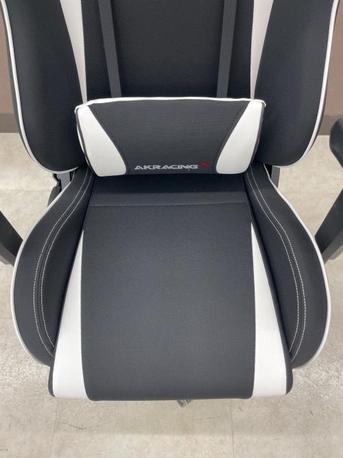 AK Racing (エーケーレーシング) ゲーミングチェア ブラック×ホワイト Wolf