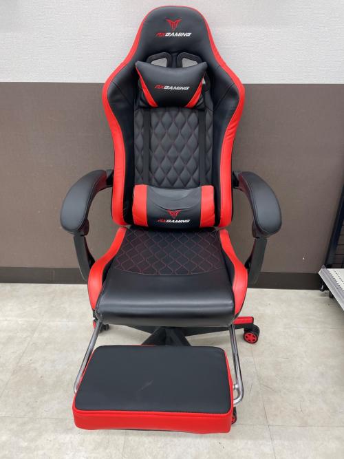 RXGAMING ゲーミングチェア ブラック×レッド