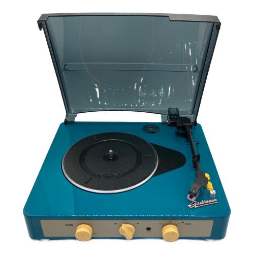 GADHOUSE（ガドハウス） レコードプレーヤー Brad Retro Record Player
