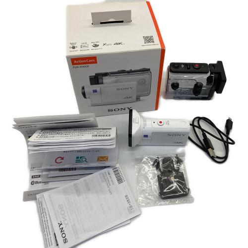 SONY (ソニー) 4Kアクションカメラ FDR-X3000 857万画素(総画素)