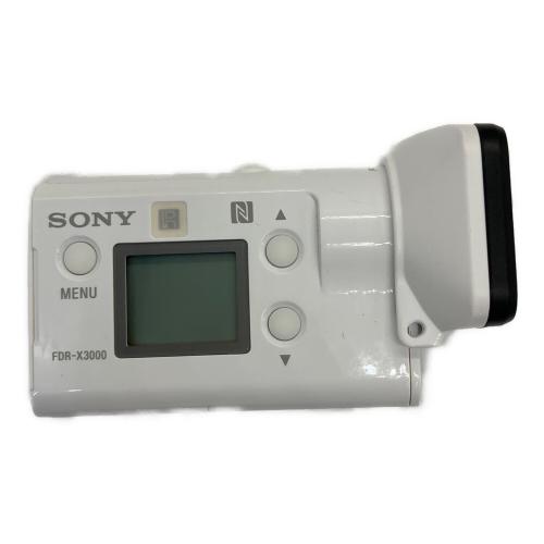 SONY (ソニー) 4Kアクションカメラ FDR-X3000 857万画素(総画素)