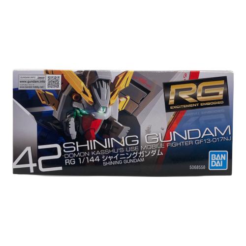 BANDAI (バンダイ) RG 1/144 シャイニングガンダム プラモデル 『機動武闘伝Gガンダム』 ガンプラ