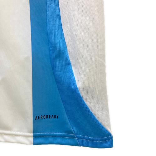 adidas (アディダス) サッカーユニフォーム IP8409 AZB001 FIFA 2022 メンズ SIZE M ブルー×ホワイト