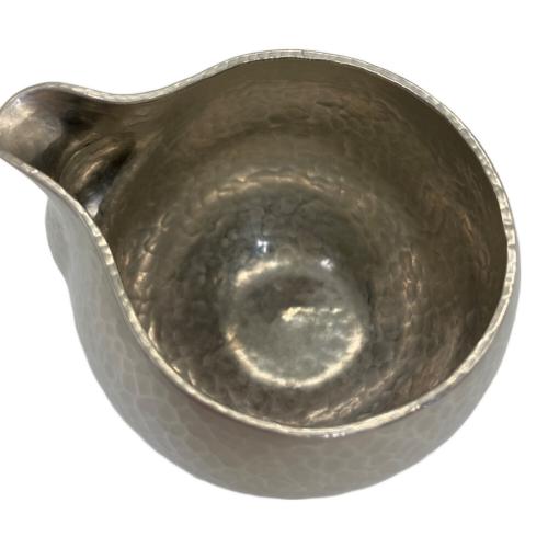 鎚起工房 清雅堂 (ツイキコウボウ セイガドウ) 徳利 錫 片口