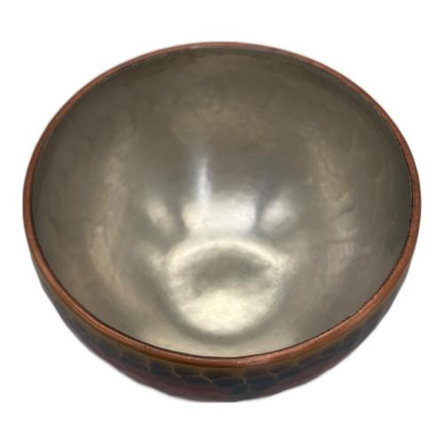 鎚起工房 清雅堂 (ツイキコウボウ セイガドウ) ぐい呑み 銅器 茜色
