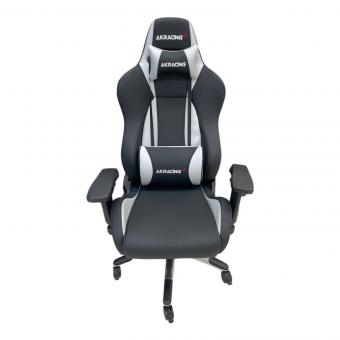 AK Racing (エーケーレーシング) ゲーミングチェア ブラック×シルバー Premium
