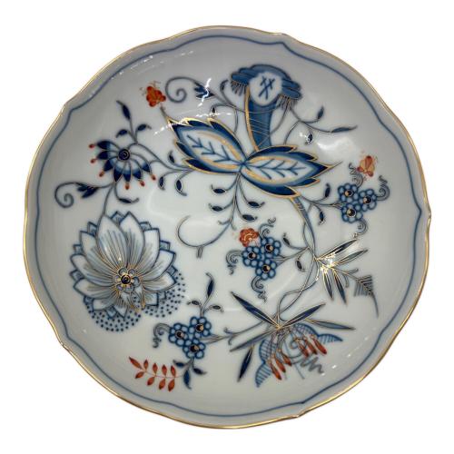 Meissen (マイセン) カップ&ソーサー ブルーオニオン レッド＆ゴールド