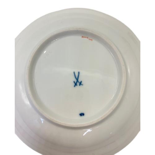 Meissen (マイセン) カップ&ソーサー ブルーオニオン レッド＆ゴールド
