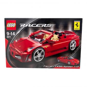 LEGO (レゴ) F430スパイダー1/17 「レゴ レーサー」  廃盤品 レゴブロック 8671