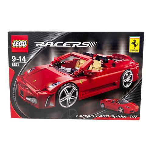 LEGO (レゴ) F430スパイダー1/17 「レゴ レーサー」  廃盤品 レゴブロック 8671