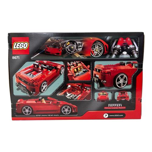 LEGO (レゴ) F430スパイダー1/17 「レゴ レーサー」  廃盤品 レゴブロック 8671