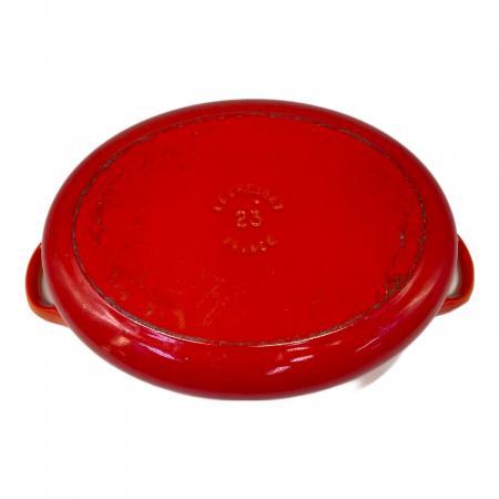 LE CREUSET (ルクルーゼ) 鍋 25cm ① オレンジ ココット・オーバル