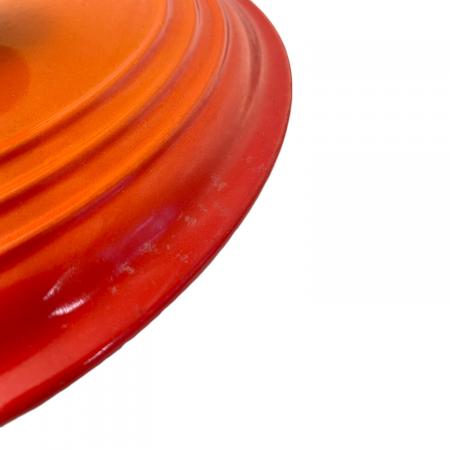 LE CREUSET (ルクルーゼ) 鍋 25cm ① オレンジ ココット・オーバル