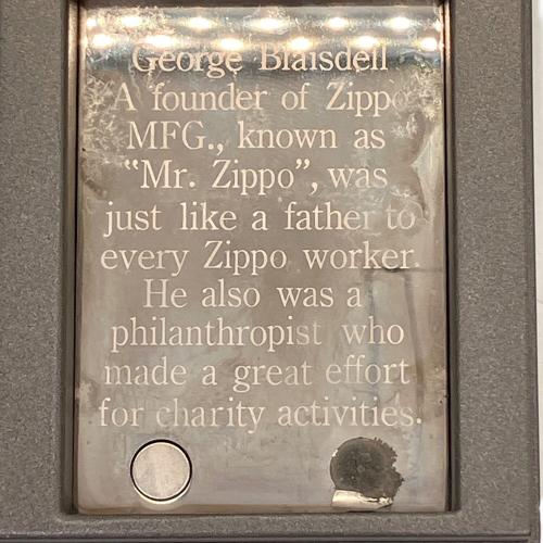 ZIPPO (ジッポ) オイルライター 2001年1月製造 LIMITED EDITION シリアルNo.1458  Windy（ウィンディ） ※時計動作保証無程度ｂ