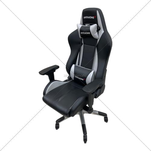 AK Racing (エーケーレーシング) ゲーミングチェア ブラック×ホワイト