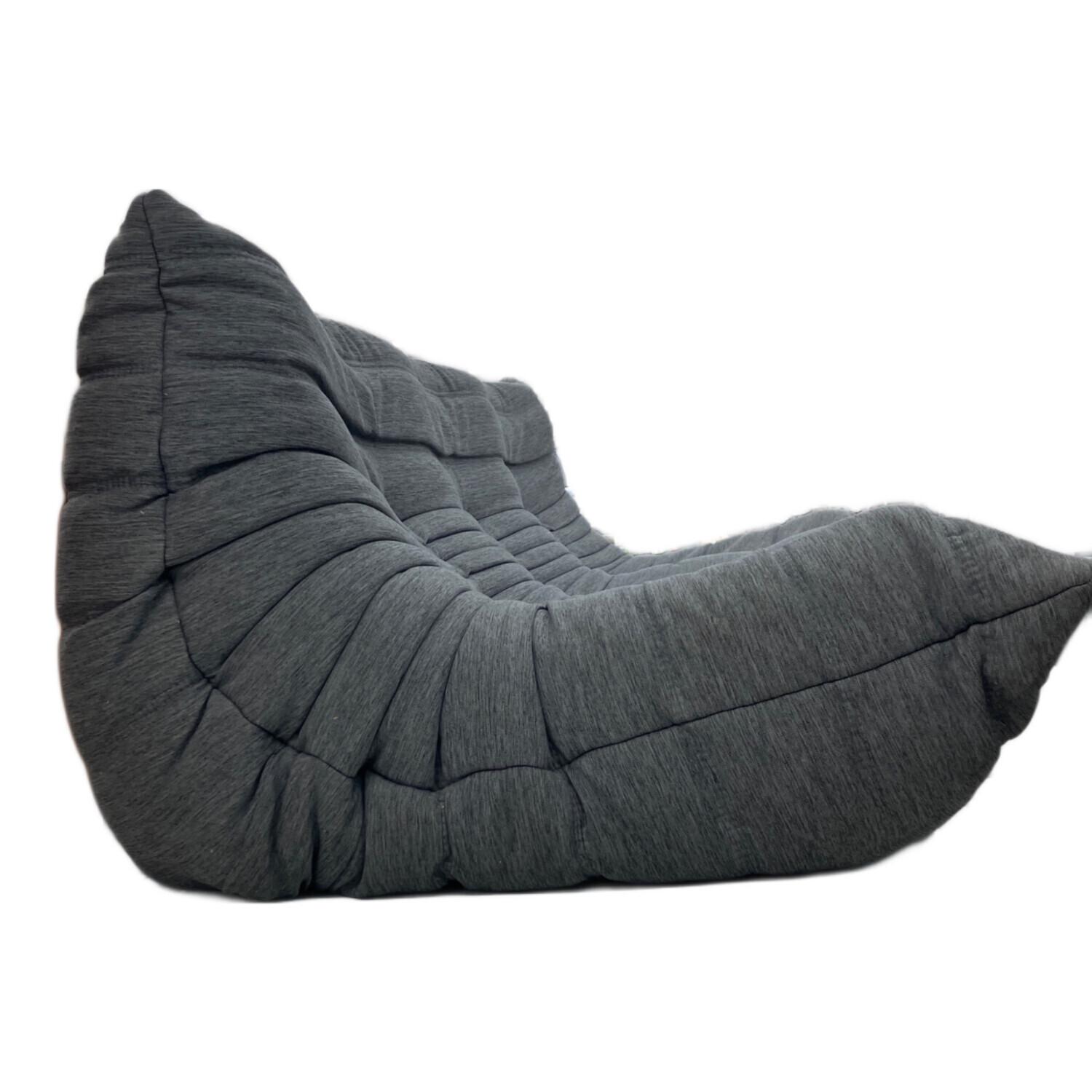 ligne roset Togo 3人掛けソファ ダークグレー ligne roset (リーンロゼ) 3人掛けソファー ＠ 184 グレー ROSETTOGO