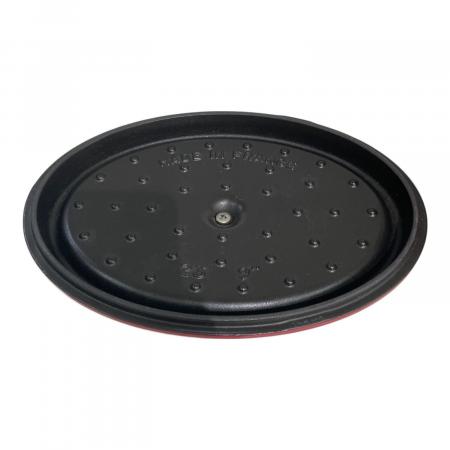 Staub (ストウブ) 両手鍋 23cm レッド ピコ・ココット オーバル