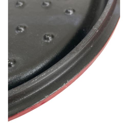 Staub (ストウブ) 両手鍋 23cm レッド ピコ・ココット オーバル