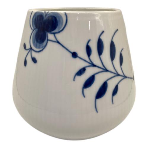 ROYAL COPENHAGEN (ロイヤル・コペンハーゲン) 花瓶 ブルーフルーテッドプレイン