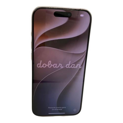 Apple (アップル) iPhone15 Pro A3101 本体のみ