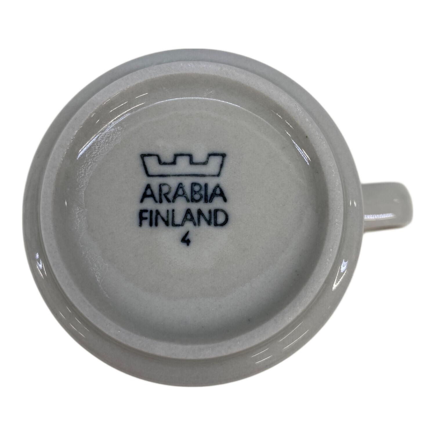 アラビア　フィンランドアネモネ 25㎝6枚 ARABIA FINLAND (アラビア フィンランド) カップ&ソーサー ANEMONE