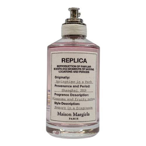 Maison Margiela (メゾンマルジェラ) フレグランス レプリカ オードトワレ スプリングタイム イン ア パーク 100ml 残量80%-99% 未使用品