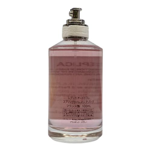 Maison Margiela (メゾンマルジェラ) フレグランス レプリカ オードトワレ スプリングタイム イン ア パーク 100ml 残量80%-99% 未使用品