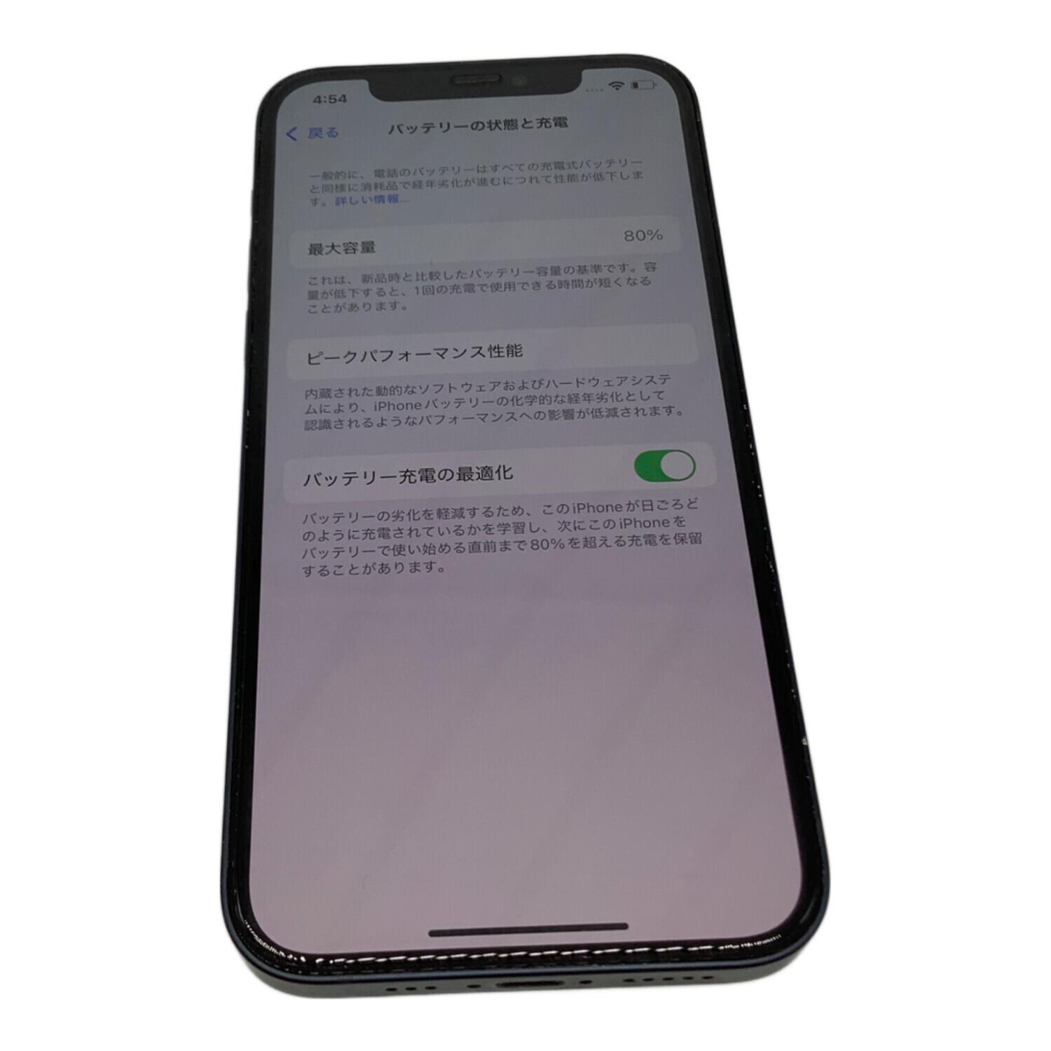 Apple iPhone12 MGHU3J/A サインアウト確認済 359879851272884 ○ SIM 