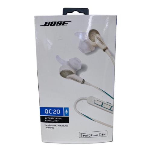 BOSE (ボーズ) 有線イヤホン QC20 動作確認済み