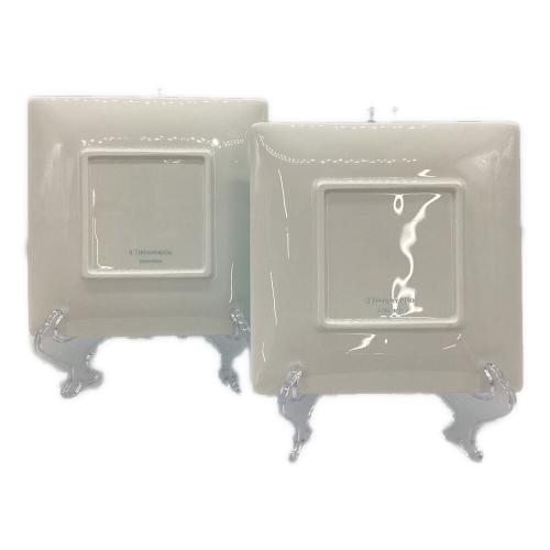 TIFFANY & Co. (ティファニー) プレート ブルーボウデザートプレート 2Pセット