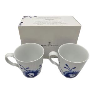 ROYAL COPENHAGEN (ロイヤル・コペンハーゲン) カップ&ソーサー ブルーフルーテッド・メガ 2Pセット